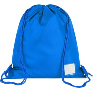 Premium Plain PE Bag In Royal Blue., Rosemellin C.P. School, Roskear School, Trewirgie Infant & Nursery School, Trewirgie Junior School, Troon C.P. School, PE Kit, Gwinear School