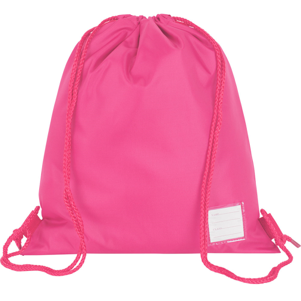 Premium Plain PE Bag In Pink