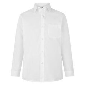 Zeco Boys Long Sleeve, Non Iron Shirt, General Senior Schoolwear
