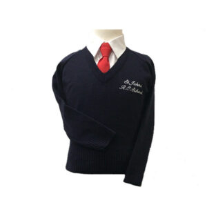 St. Johns RC School V-Neck Jumper, St. John's R.C. School