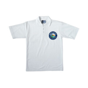 Weeth School White Polo Shirt, Weeth School