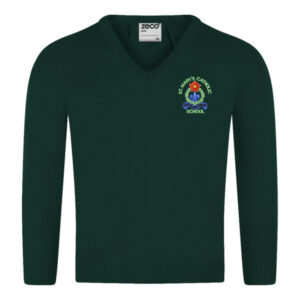 St. Marys Catholic Primary School V-Neck Jumper, St. Mary's Catholic Primary School Penzance