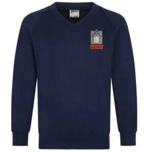 Leedstown C.P. School V-Neck Sweatshirt, Leedstown C.P. School