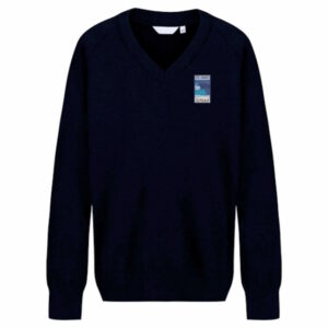 St. Ives V-neck sweatshirt., St. Ives School